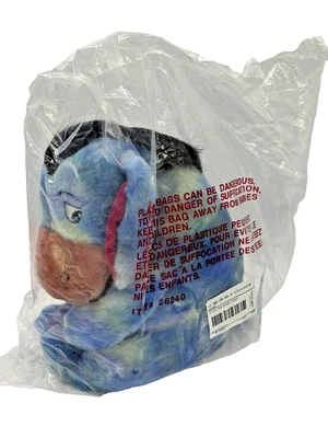Disney Store Ice Cream Eeyore Plush Blue Purple Tie Dye Stuffed Animal 14"H New - Image 1 of 4