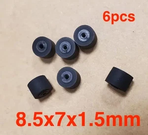 8.5mm*7mm*1.5 pinch roller for vintage cassette deck tape recorder Stereo player - Picture 1 of 3