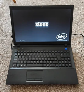 Clevo Terra Mobile 1512 Laptop i3 Windows 11 Webcam DVD SSD HDMI Gd Batt Cheap - Picture 1 of 8