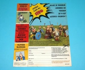 ASTERIX PLAY MAGAZINE ADVERT 1981 EPPO BENELUX - Picture 1 of 1