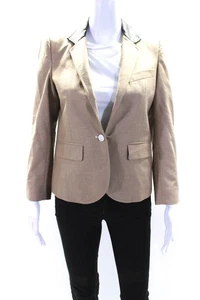 Niño. Blazer para mujer Band Of Outsiders manga larga forrado con un botón beige talla 2 - Imagen 1 de 7
