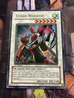 Turbo Warrior CSOC-EN038 Crossroads of Chaos 1st Edition - Image 1 of 2