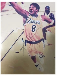 Kobe Bryant Los Angeles Lakers Signed Framed 8x10 Photo With Coa Rare - Picture 1 of 3
