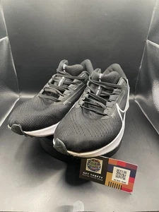 Nike Air Zoom Pegasus 38 Running Shoes (CW7356-002) Black White Men’s Size 7 - Picture 1 of 8