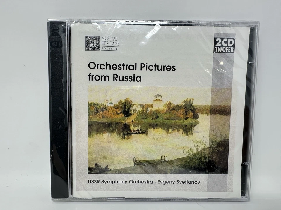 EVGENY SVETLANOV - Orchestral Pictures From Russia - 2 CD New SEALED - Image 1 of 4