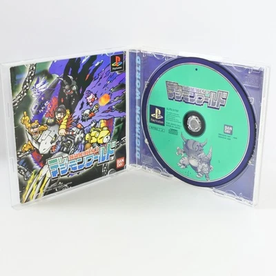 DIGIMON WORLD PS1 Playstation For JP System Working Tested 0221 p1 - Image 1 of 4