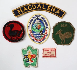 6 Boy Scout Of The Philippines Patches 12th Asia-Pacific Jamboree, Duck Patrol - Picture 1 of 6