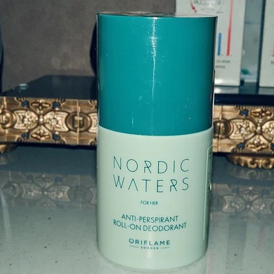 Oriflame Nordic Waters Damen Anti Transpirant Roll On Deodorant Deoroller frisch