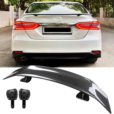 46" Rear Trunk Spoiler Lip Wing Racing Carbon Fiber For Toyota Camry Sedan Foto 1 de 4