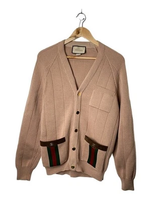 GUCCI Cardigan (Thin) S Wool BEG 626349 XKBFJ - Image 1 of 4