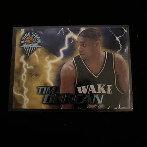 1997 WHEELS TIM DUNCAN ROOKIE RISING STORM DRAFT PICKS ~ #1 - Picture 1 of 2