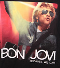 2013 Bon Jovi Because We Can North American Tour Concert T-Shirt  XL  FREE SHIP