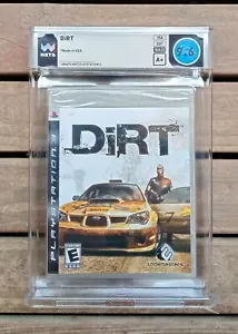 DiRT 1 Original PS3 SEALED 2007 WATA Graded 9.6 A+ Black Label US Print Rare! - Picture 1 of 2