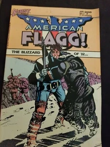 AMERICAN FLAGG #7  FIRST PUBLISHING COMICS 1984 VF+   - Picture 1 of 2