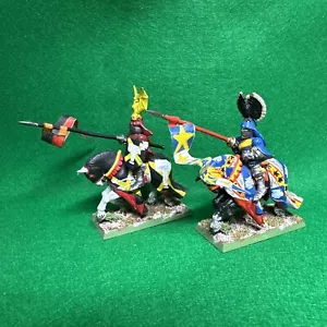 Warhammer x2 BRETONNIAN KNIGHTS OF THE REALM Games Workshop Knights Horse TOW - Picture 1 of 6