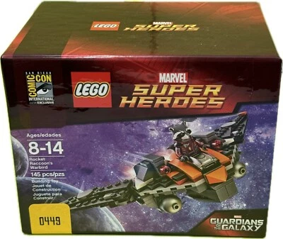 LEGO SDCC 2014 Marvel Super Heroes Rocket Raccoon's Warbird Nuevo Sellado #0449 Foto 1 de 4