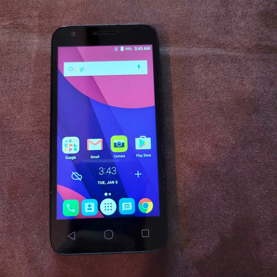 Alcatel Pixi 4 4060W Black Android Smartphone - #20240412937 - Image 1 of 2