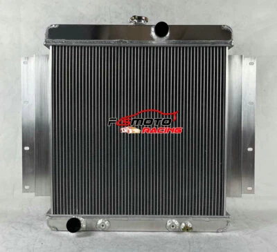 Radiador de aluminio de 3 filas para camioneta Dodge serie D100 1961-1969 2,8/3,7 L AT Foto 1 de 4
