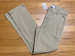 NWT Children’s Place Khaki Adjustable Waist Pants Girls Size 12 - Picture 1 of 10