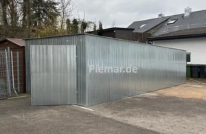 Blechgarage 3,5x7x2,4m Fertiggarage Lagerraum Garage | inkl. Lieferung | 27766!! - Bild 1 von 3