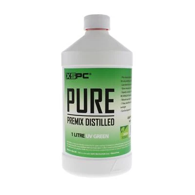 XSPC PURE Premix Distilled Watercooling Liquid Coolant - UV Green - Image 1 of 4