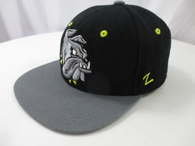 Zephyr University of Minnesota Duluth Bulldogs Hat Cap Stretch Fit 6 7/8 Black - Image 1 of 4