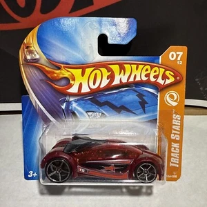 Hot Wheels Track Stars 2007 Iridium Red K7606  115/156 Short Card - Picture 1 of 6