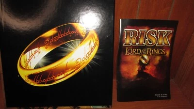 Risk Lord of the Rings Edition Original Parts Game board and instructions - Image 1 of 3