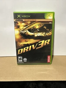 Driver (Microsoft Xbox Original, 2004) Complete CIB Tested Mint New (Other) - Picture 1 of 4