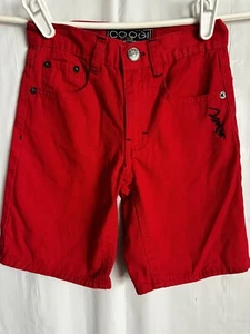Coogi Kids Shorts Size 4 Red - Picture 1 of 2