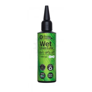 Green Oil Chain Lube Wet & Dry Conditions 100ml Road MTB Cross Urban Commuter - Picture 1 of 1