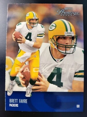 Tarjeta de Brett Favre 2003 Playoff Prestige #50 Foto 1 de 2