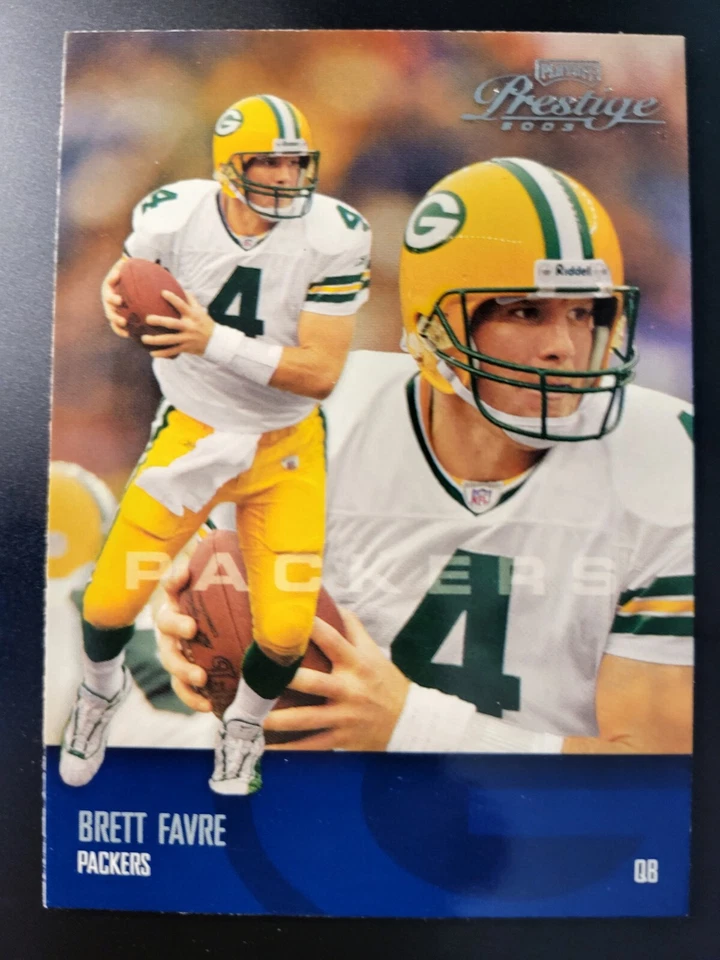 2003 Playoff Prestige Brett Favre card #50 - Image 1 of 2