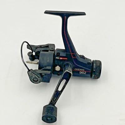 Carrete de pesca vintage Abu Garcia grafito cardinal 962 rodamiento de bolas sin carrete Foto 1 de 4