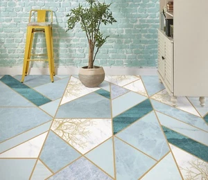 3D Blue Marble G7376 Floor WallPaper Murals Wall Print Decal AJ Erin 2023 - Picture 1 of 5