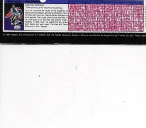 Transformers Original G1 1986 Stunticon Wildrider Tech Spec - Picture 1 of 1