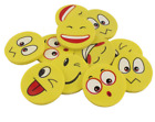 20 Pack Funny Face Erasers  Smiley Circular For Home,Office And School Us Seller