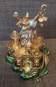 Kirks Folly Zauberer Remember The Magic Schmuckschatulle Dream Keeper's Castle Retired - Bild 1 von 8