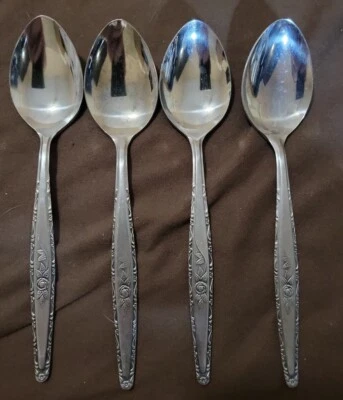 Stylecraft SYF2 T&N acero inoxidable Japón rosa única 4 cucharaditas acento negro satinado  Foto 1 de 3