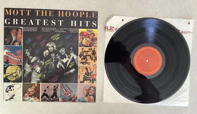 MOTT THE HOOPLE GREATEST HITS Vinyl LP- 1st Press- 1976 - Columbia- MINT !!! - Image 1 of 4