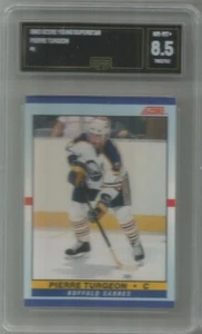 1990-91 Score Young Superstars Hockey Pierre Turgeon 1 8.5! GMA! HOF! - Picture 1 of 1