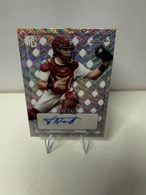 Ty Waid 2022 Leaf Perfect Game National Showcase Auto /9 MA-TW2 - Image 1 of 4