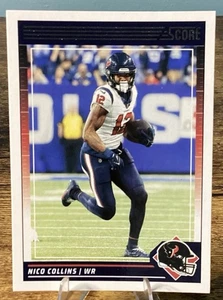 2024 PANINI SCORE NICO COLLINS BASE FOOTBALL CARD TEXANS NFL - Picture 1 of 2