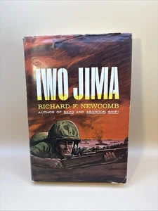 Iwo Jima - 1965 1st Edition Hardcover w/ Dustjacket by Richard F. Newcomb - Picture 1 of 18