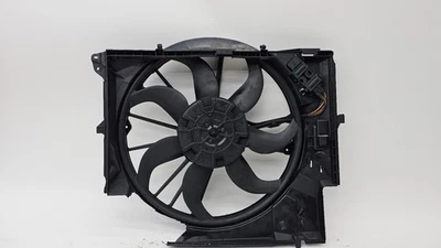 2007-2013 BMW E92 335i N54 Engine Radiator Cooling Fan Motor Shroud Assembly OEM - Imagem 1 de 4
