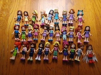 Lego Friends Minifigures. Mixed Lot. 30 Figures Official Lego - Image 1 of 4