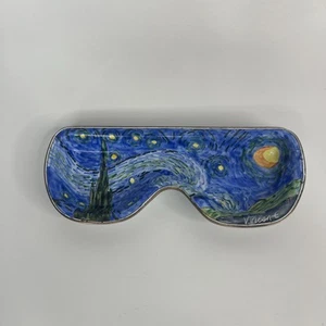 Kelvin Chen Vincent Van Gogh Starry Night Enameled Eyeglass Holder Tray - Picture 1 of 6