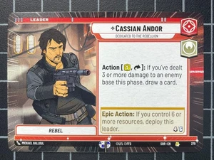 Star Wars Unlimited - Cassian Andor Hyperspace 279 - Imagen 1 de 1