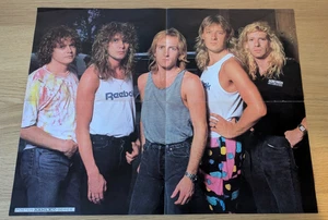 Vintage 1980s Def Leppard / Stryper Poster Ashley Series - 53cm x 41 cm - Picture 1 of 7