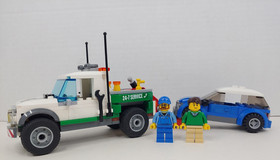 LEGO Pickup Tow Truck 60081 CITY Traffic 99% Complete